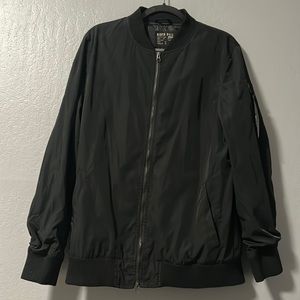 Ninth Hall Black Bomber Jacket